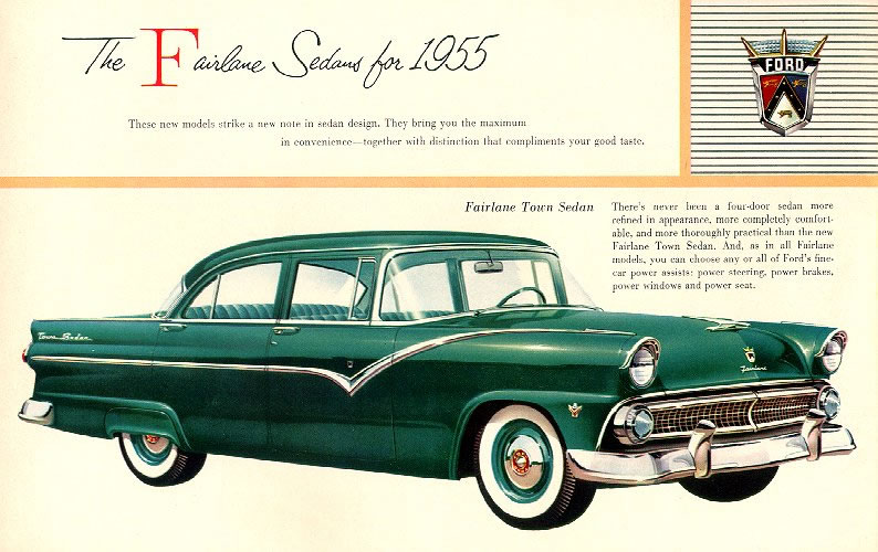 1955 Ford Brochure Page 7